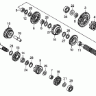 TRX250TM Трансмиссия