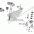 TRX500FA Steering shaft           (trx500fa / fga)