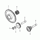 TRX250TM Пусковой механизм