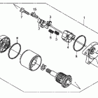 TRX250TM Стартер электрический