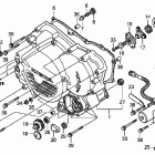 TRX500FPE Front crankcase cover (trx500fe / fpe)