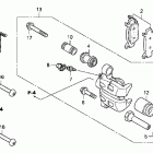 TRX680FA Передний тормозной суппорт