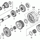 TRX680FA Трансмиссия