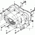 TRX500FM Front crankcase cover (trx500fm / fpm)