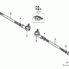 TRX500FPE Рулевые тяги