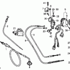 TRX250TM Рычаги ,переключатели ,троса
