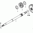 TRX420FA Вал ведущий