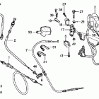 TRX500FPA Рычаги ,переключатели ,троса