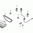 TRX500FPE Фонарь задний