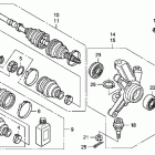 TRX680FA Привод колес передний