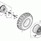 TRX250TM Переднее колесо