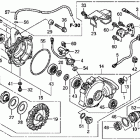 TRX500FPE Передний редуктор