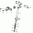 TRX250X Рулевой вал