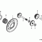 TRX500FPE Пусковой механизм