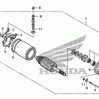 TRX500FA Стартер