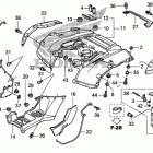 TRX500FA Заднее крыло