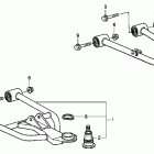 TRX250TM Передний рычаг