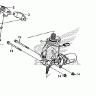 TRX500FPE Steering shaft (power    steering)                (trx50...