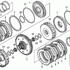 TRX420FA Сцепление