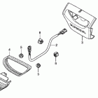 TRX250TM Фонарь задний