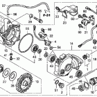 TRX500FPA Передний редуктор
