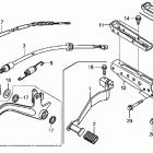 TRX500FPE Подножки-педали