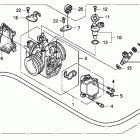 TRX680FA Корпус Дросселя