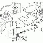 TRX500FPA Топливный бак