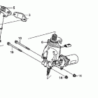 TRX500FPE Steering shaft (power steering) (trx500fpm / fpe)