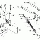 TRX500FPA Распредвал -клапана