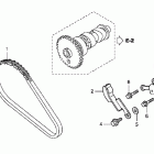 TRX420FA Цепь,натяжитель