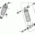 TRX250X Передние аммортизаторы