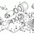 TRX500FA Воздухозаборник