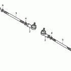 TRX500FPA Рулевые тяги