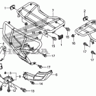 TRX500FA Багажник