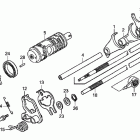 TRX500FPE Вилка переключения передач