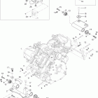 Skandic SWT V800 Двигатель и крепление