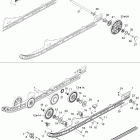 Skandic Tundra, STD, SPORT, LT Задняя подвеска STD & Sport