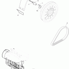 Skandic WT 550F Вариатор