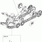 GSX LE 1200 Амортизатор задний подвески