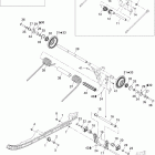 MX Z X-RS 800R PTEK Задний рычаг