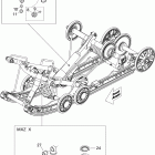MX Z X 800R ETEC Задний амортизатор