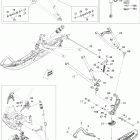 MX Z TNT 550F Передняя подвеска и лыжи