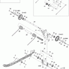 MX Z TNT 600 Задний рычаг