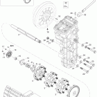 Skandic SWT V800 Приводная система