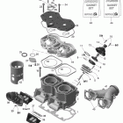 Summit Sport 600 Цилиндр и головка
