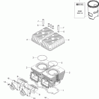 Skandic SUV 550F Цилиндр и головка