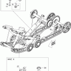 MX Z X 600HO ETEC Задний амортизатор