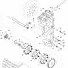 Skandic SUV 550F Приводная система