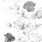 Expedition TUV 600HO SDI XU Двигатель и крепление